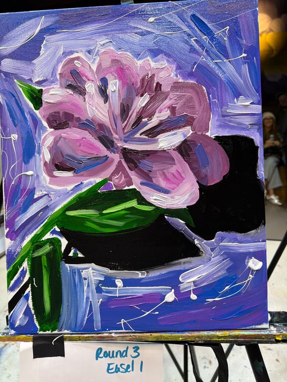 Winning painting by Tiffany Horne