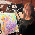 meg · AB3076-1-3 · Round 1 Easel 3