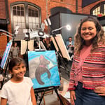 Devany & Mya · AB3076-1-6 · Round 1 Easel 6