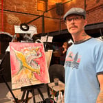 Chad Wheeler · AB3076-2-1 · Round 2 Easel 1