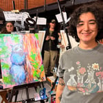 Defne Surujon · AB3076-2-2 · Round 2 Easel 2