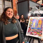 Kaitie Dilan · AB3076-2-4 · Round 2 Easel 4