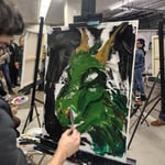 Jontae Yost · AB3078-1-1 · Round 1 Easel 1