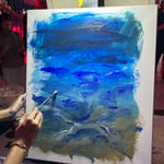 Blue! · AB3080-2-1 · Round 2 Easel 1
