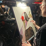 Cyrena Sitter · AB3082-2-1 · Round 2 Easel 1