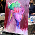 Valeria Namuche · AB3084-2-3 · Round 2 Easel 3