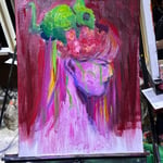 Valeria Namuche · AB3084-2-3 · Round 2 Easel 3