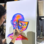 Peona Jaman · AB3084-3-2 · Round 3 Easel 2