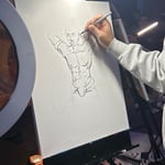Kendall Collins · AB3085-2-3 · Round 2 Easel 3
