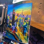 Oksana Hrynenko · AB3085-2-5 · Round 2 Easel 5