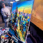 Oksana Hrynenko · AB3085-2-5 · Round 2 Easel 5