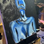 Jai Kalondra · AB3085-3-1 · Round 3 Easel 1