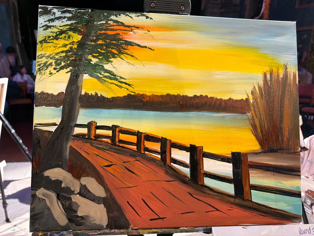 Winning painting by Shilpi Gupta