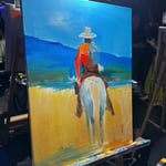 Mangala Chaminda Maddege · AB3090-1-5 · Round 1 Easel 5