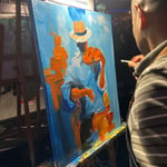 Mangala Chaminda Maddege · AB3090-3-1 · Round 3 Easel 1