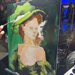 Mona · AB3099-3-3 · Round 3 Easel 3