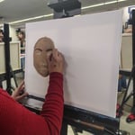 Carrie Hawkins · AB4001-1-3 · Round 1 Easel 3