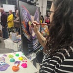Carrie Hawkins · AB4001-3-4 · Round 3 Easel 4