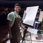 Dinesh Subramanina · AB4007-1-1 · Round 1 Easel 1