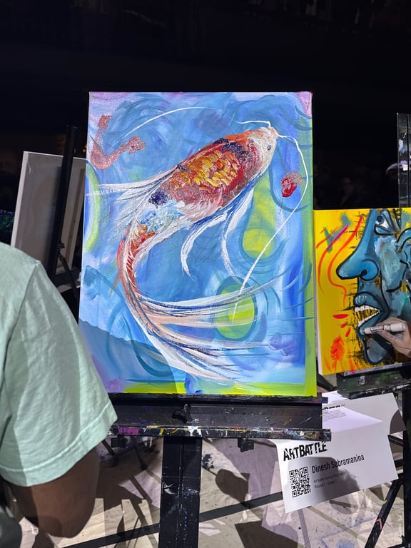 Art Battle Spring Fling Switch