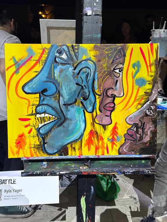 Art Battle Spring Fling Switch