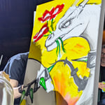 Juan Pablo Briggs · AB4013-1-4 · Round 1 Easel 4