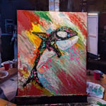 Robbie Rose · AB4016-3-3 · Round 3 Easel 3
