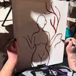 Jordan Alyse · AB4019-1-6 · Round 1 Easel 6