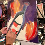 Heather Capezio · AB4019-2-2 · Round 2 Easel 2