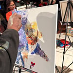 K.O. Simms Fine Arts · AB4019-3-3 · Round 3 Easel 3