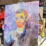 K.O. Simms Fine Arts · AB4019-3-3 · Round 3 Easel 3