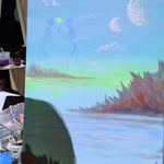 Ariel Hosanny · AB4022-1-3 · Round 1 Easel 3