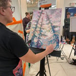 Elaine Heitzer · AB4030-3-1 · Round 3 Easel 1