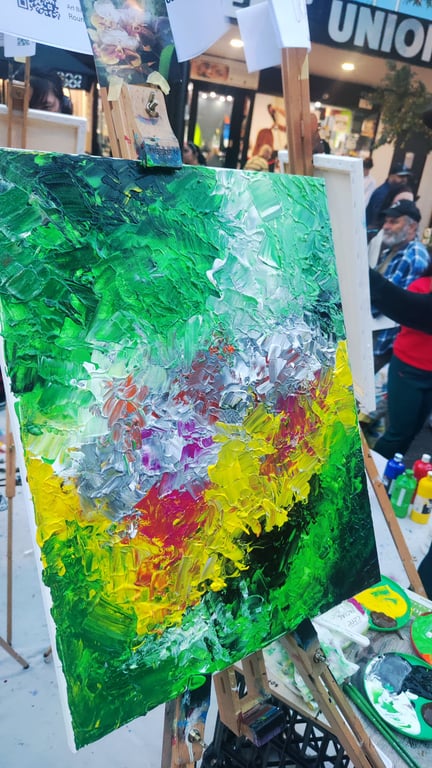 Art Battle Sydney FOUNDABOUT Festival