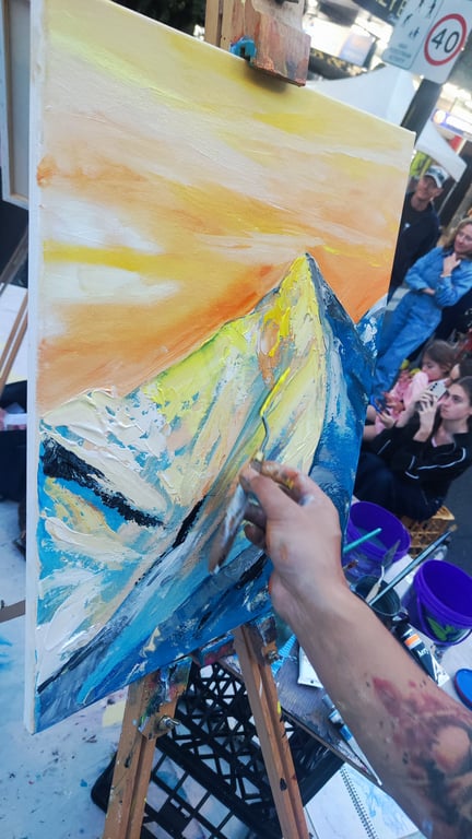 Art Battle Sydney FOUNDABOUT Festival