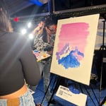Mona Sahney · AB4043-2-5 · Round 2 Easel 5