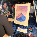 Mona Sahney · AB4043-2-5 · Round 2 Easel 5