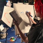 Eli Grupposo · AB4043-2-6 · Round 2 Easel 6