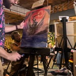 Jordan Scribner · AB4060-3-1 · Round 3 Easel 1