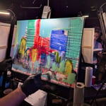 Joel Blaicher · AB4076-2-4 · Round 2 Easel 4