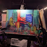 Joel Blaicher · AB4076-2-4 · Round 2 Easel 4