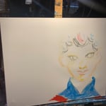 Bijou Rousseau · AB4077-1-2 · Round 1 Easel 2