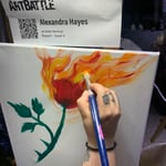 Alexandra Hayes · AB4077-1-4 · Round 1 Easel 4