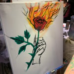Alexandra Hayes · AB4077-1-4 · Round 1 Easel 4