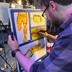 Michael Schondek · AB4078-1-5 · Round 1 Easel 5