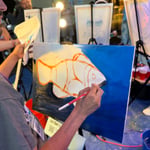 Erik Giorgi · AB4078-1-6 · Round 1 Easel 6