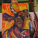 Kseniia Nel · AB4079-3-1 · Round 3 Easel 1