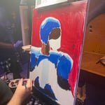 Andrew the Rose Artist · AB4084-1-4 · Round 1 Easel 4