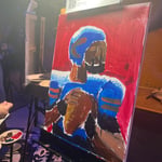 Andrew the Rose Artist · AB4084-1-4 · Round 1 Easel 4