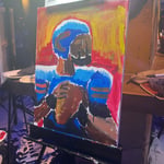 Andrew the Rose Artist · AB4084-1-4 · Round 1 Easel 4